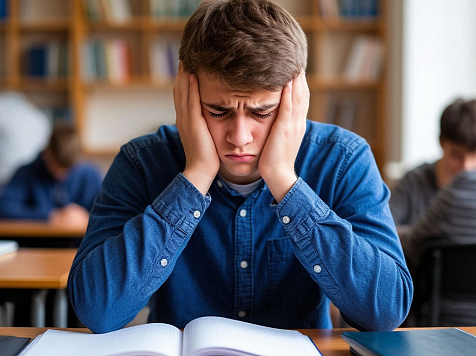 В Красноярске школьникам подарят тетради для борьбы со стрессом. Фото: Шедеврум