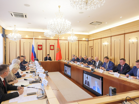 Михаил Котюков: «Нам предстоит большой объём работ по нацпроекту «Инфраструктура для жизни». Фото: Правительство Красноярского края