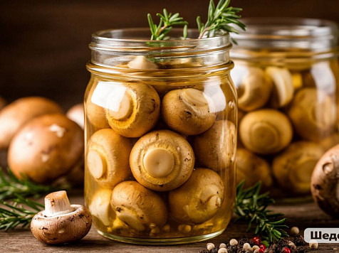 Красноярцам рассказали, как правильно есть маринованные грузди. Фото: Шедеврум