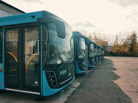 В Красноярск начали прибывать первые автобусы на природном газе. Фото: Мэрия Красноярска