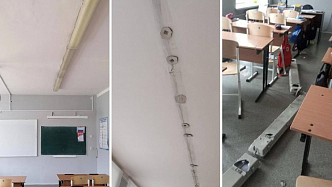 Заместитель директора школы №90, где лампы упали на трех девочек, отделался штрафом 