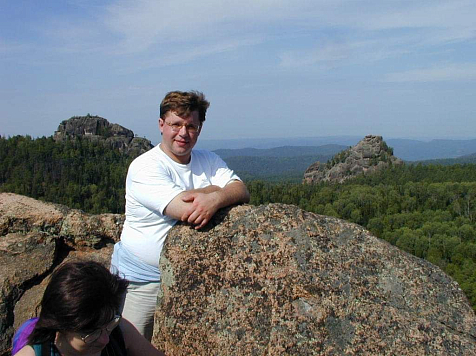 IT-бизнесмен из Красноярска Максим Стефин умер в возрасте 54 лет. Фото из соцсетей Алексея Бабия