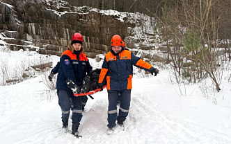 Из красноярских «Столбов» вытащили упавшего со скалы