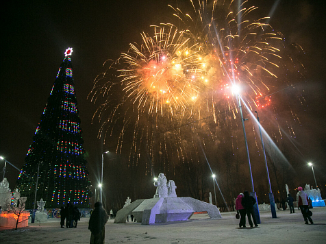 Сегодня в Красноярске запустят праздничный фейерверк в честь Рождества Христова. Фото: vk.com/kerpc