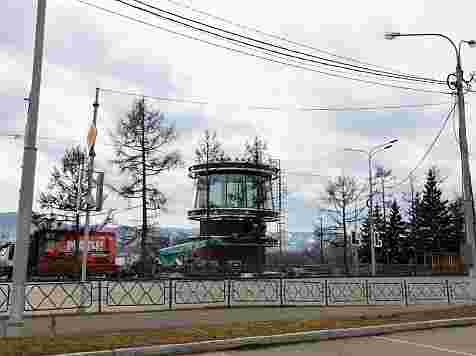 Студию «Матч ТВ» на набережной разбирают и готовятся переносить. Фото: Василий Дамов / facebook.com