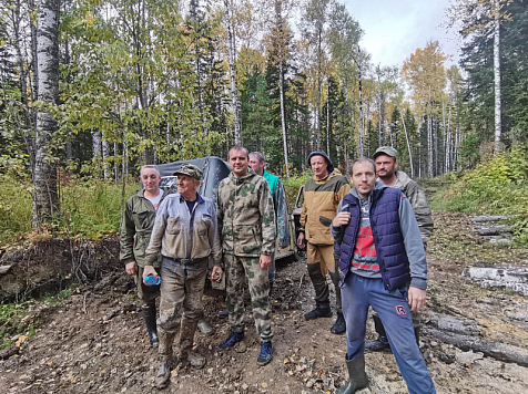 В Красноярском крае полицейские помогли грибникам выбраться из леса. Фото, видео: МВД