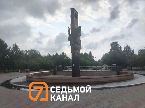 Красноярский фонтан «Икар» отремонтируют в следующем году