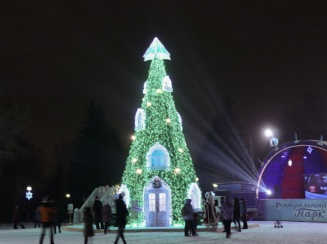 В Центральном районе Красноярска установят 3 новогодние ёлки. Фото: https://vk.com/krasnoyarskrf
