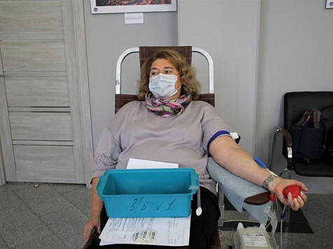 В Красноярске на донорской акции собрали 25 литров крови. Фото: Минздрав Красноярского края