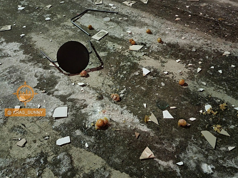 Жители микрорайона Солнечный в Красноярске швырялись из окна домашними вещами. Фото: "Наш микрорайон Солнечный"