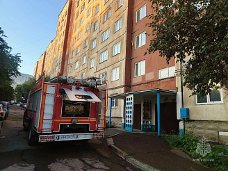 Женщина погибла в пожаре на юго-востоке Красноярска