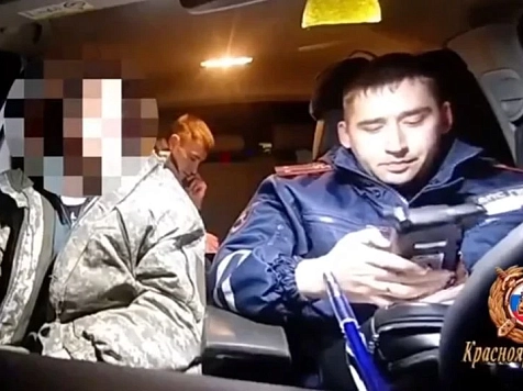 В Иланско-Нижнеингашском округе гаишники применили табельное оружие для задержания нарушителя . фото: МВД Красноярск