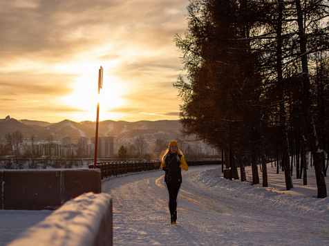 Морозная и солнечная погода ожидается на короткой рабочей неделе в Красноярске. Фото: Алик Мелконян