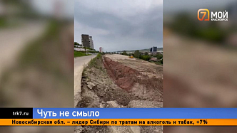 Благоустройство смыло: дома красноярцев накрыл селевой поток после проливных дождей