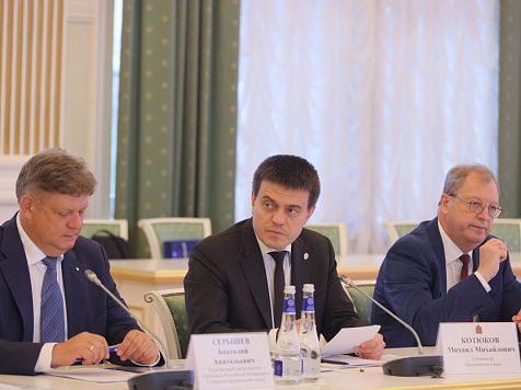 Губернатор края предложил провести в Красноярске Спартакиаду народов Сибири зимой 2027 года. Фото: Правительство Красноярского края