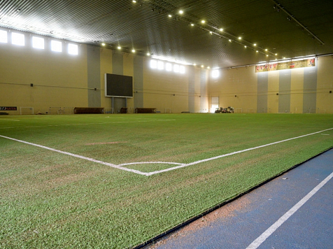 На красноярской «Футбол-Арене Енисей» обновили поле. Фото: Минспорта