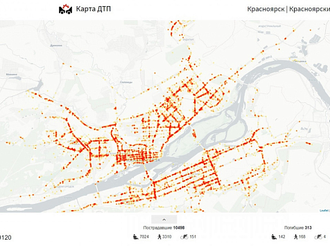 Почти 9,5 тысяч красноярцев погибли или пострадали в ДТП за 5 лет. Фото: vk.com/city4people_krsk