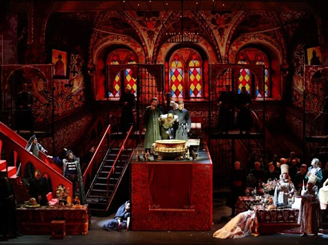  В Красноярске опера «Опричник» в честь 150-летия Шаляпина прошла с аншлагом. Фото: театр оперы и балета
