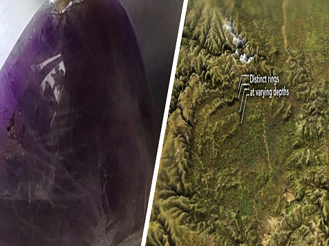 Необычный камень из огромного астероидного кратера в Красноярском крае выставили на продажу за 10 млн. ﻿Изображение: scitechdaily.com, «Авито – пользователь «ДВ»