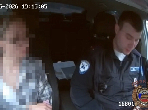 В Красноярске задержали девушку за видео с оскорблениями полицейских . Видео: ГАИ Красноярского края