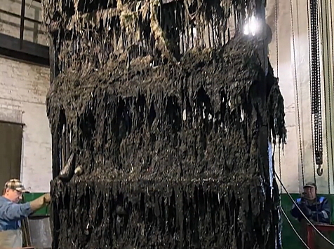 Красноярские коммунальщики посчитали, сколько новогодних салатов горожане отправили в унитаз. Фото: «КрасКом»