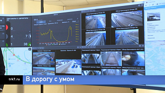 На дорогах Красноярска установят умные транспортные системы