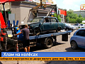 В Красноярске начали массово увозить со дворов и парковок брошенный автохлам