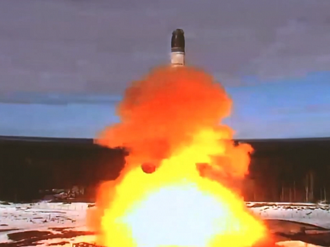 Рассказываем, чем уникальны ракеты «Сармат», которые изготавливают на «Красмаше» в Красноярске. Скрин: Министерство обороны РФ