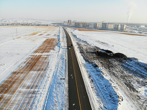 Надземный пешеходный переход на трассе Красноярск – Элита в Красноярском крае построят в 2023 году. Фото: пресс-служба КрУДора