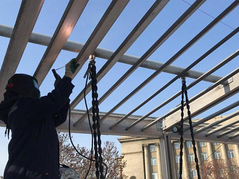 Красноярские парки и скверы начали преображать к лету. Фото: admkrsk.ru