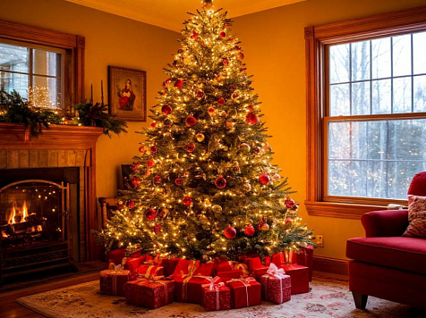 Красноярцам рассказали, что делать с натуральной елкой после праздников. Фото: Шедеврум