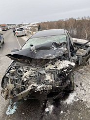 1 человек погиб в аварии на трассе под Красноярском  
