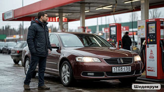 В Красноярском крае начал дешеветь бензин 