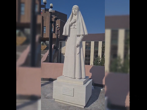 В центре Красноярска установят статую Святой Елизаветы. Фото, видео: Владимир Плеханов
