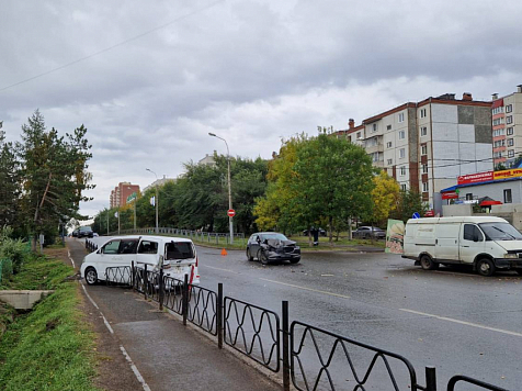 В Красноярске пьяный водитель-подросток врезался в «Ниссан»: есть пострадавшие. Фото: Госавтоинспекция Красноярского края