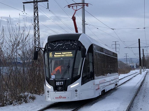 В Красноярске за 23 миллиарда к 2026 году модернизируют трамвайную сеть. Фото: мэрия
