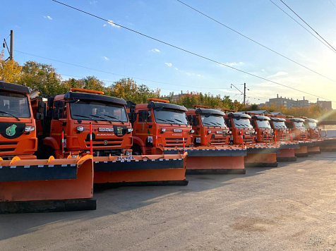  Мэрия подготовила снегоуборочный автопарк и готова запустить его уже на следующей неделе. Фото: Мэрия Красноярска