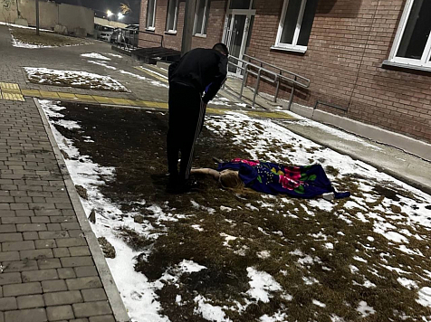 Несовершеннолетняя красноярка выпала из окна на Пашенном после ссоры с парнем . Фото: 112 Красноярск/tg.me