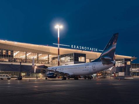 Самолет «Питер — Иркутск» застрял в Красноярске из-за непогоды . Фото: Аэропорт Красноярска
