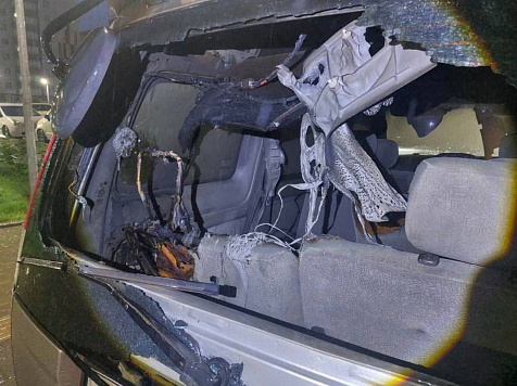Обиженный красноярец сжег машину своего друга, пока тот был в командировке. Фото: МВД24