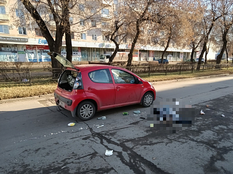 В Железногорске пенсионерка за рулем Citroen сбила на пешеходном переходе другую пожилую женщину. Фото: МВД 24