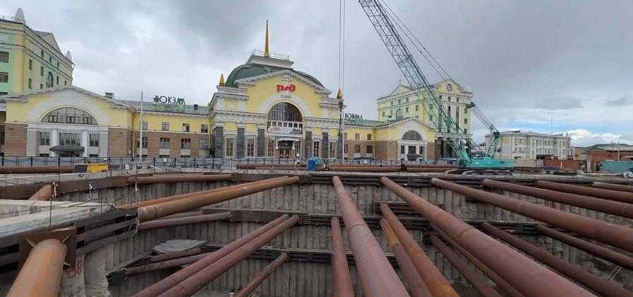 Не без конфликтов: в Красноярске приостановили строительство метро 