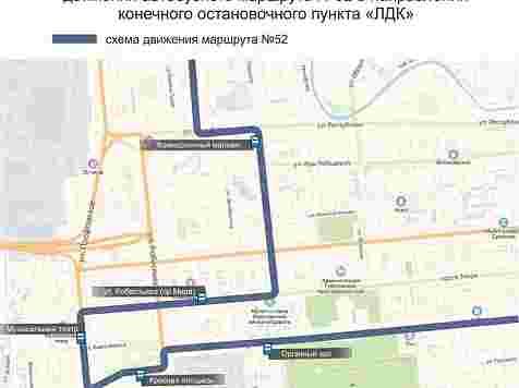 «Лишний крюк!»: красноярцы раскритиковали новую схему движения автобуса №52
