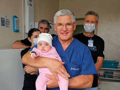 В Красноярске запустили акцию по бесплатному исправлению «заячьей губы» и «волчьей пасти» у детей. Фото: Краевая Клиническая Больница / Telegram