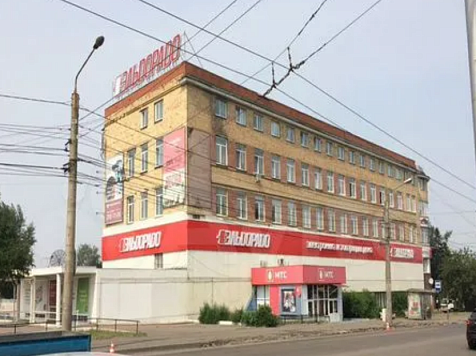 В Красноярске продают помещение магазина «Эльдорадо» на улице Телевизорная. Фото: Avito