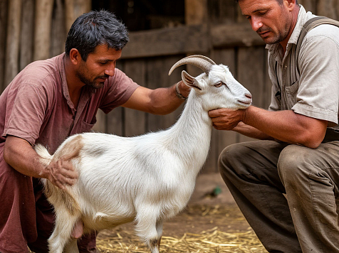  Коза раздора: Роспотребнадзор не поможет жителю Красноярского края вернуть свои кровные за неисправное животное. Фото: Shedevrum