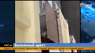 В микрорайоне Солнечный Красноярска пять дней держали собаку взаперти на балконе 