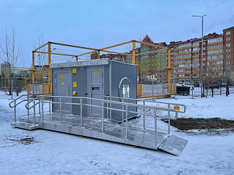 В Красноярске установят тёплые туалеты около новогодних локаций