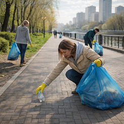Экология весной: мусор, который становится заметным после схода снега