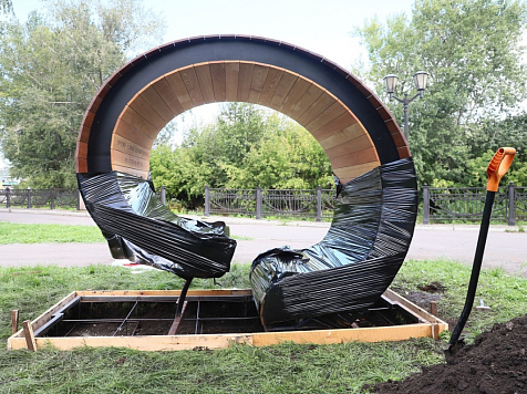 В Красноярске появится «Изгиб времени». Фото: Дмитрий Шабалин